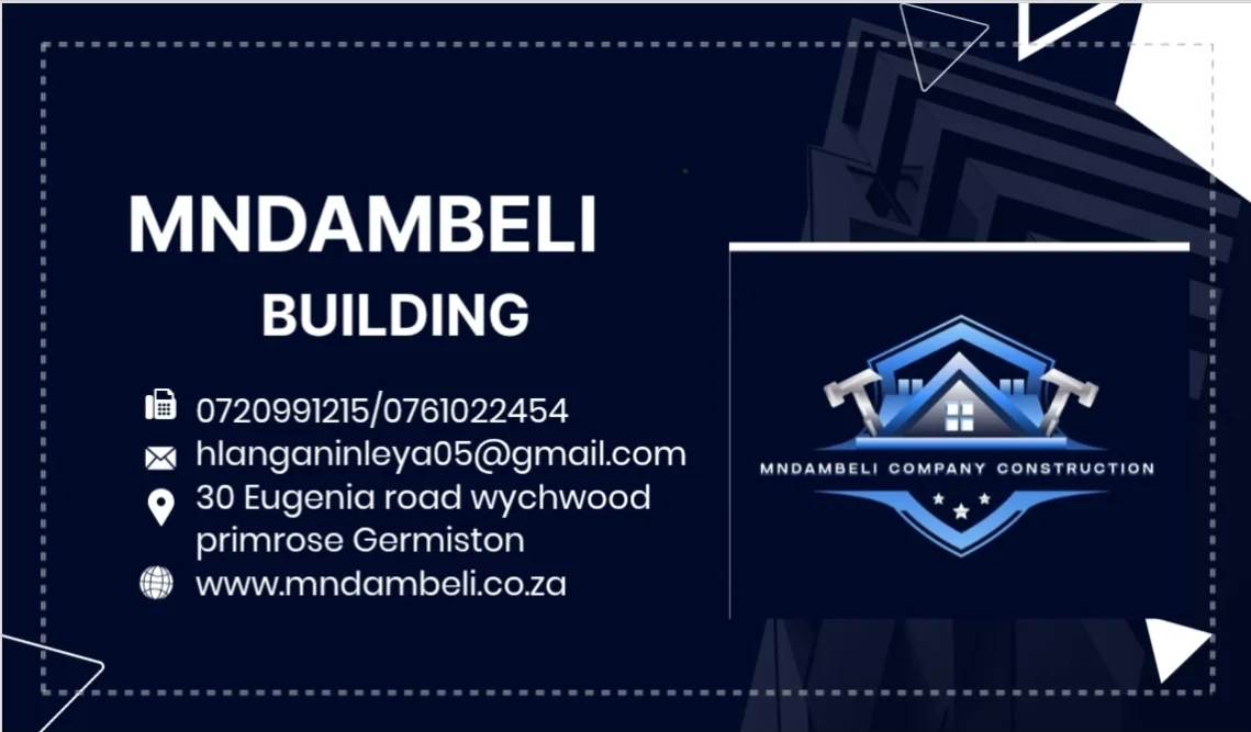 MNDAMBELI BUILDING CONSTRUCTION — building project 1